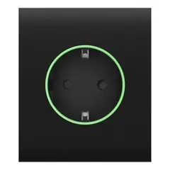 AJAX SYSTEMS Ajax CenterCover (basic) előlap Outlet (type F) intelligens aljzathoz, fekete